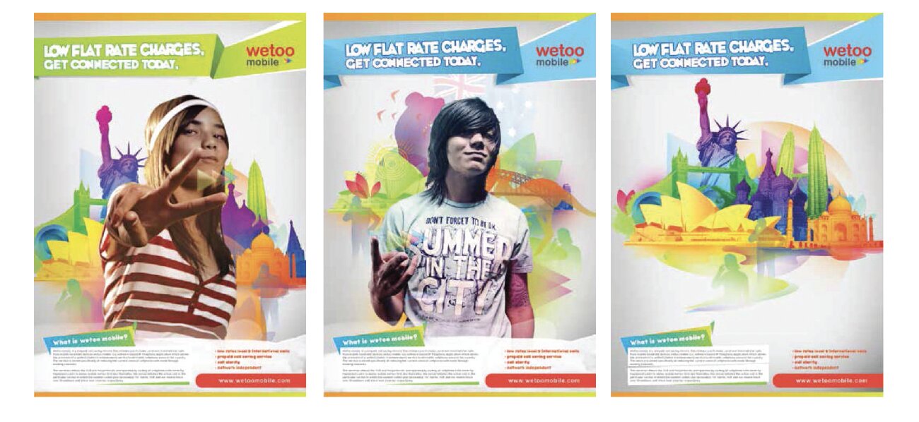 Wetoo Mobile launch campaign for Wetoo Mobile